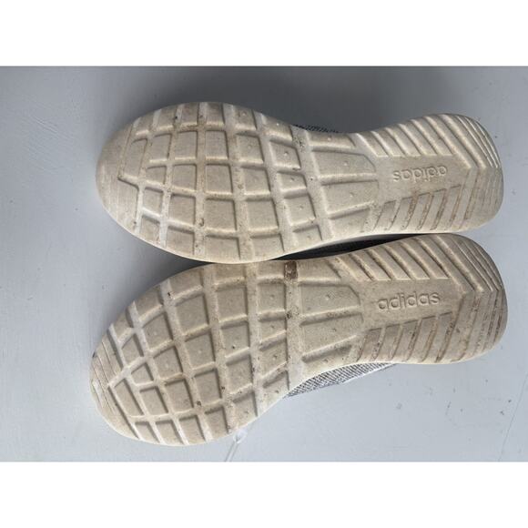 Adidas Cloudfoam Pure Womens Size 8.5 Gray White Athletic Running Shoes Sneakers - Picture 7 of 7